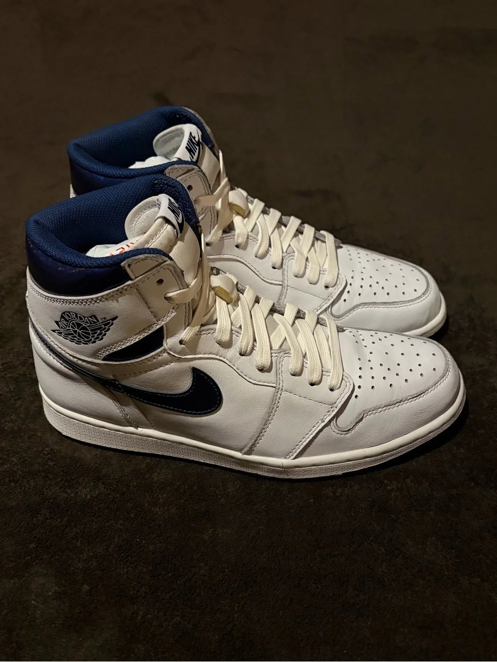 Nike Air Jordan 1 High OG Metallic Navy (2016)